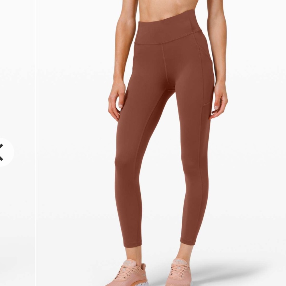 Lululemon Invigorate High-Rise Tight 25" Ancient Copper size 4 BNWT